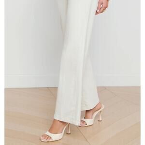 Vintage Jeans D Women Flare Rhinestone Embroidered jeans Size 9 White NWT